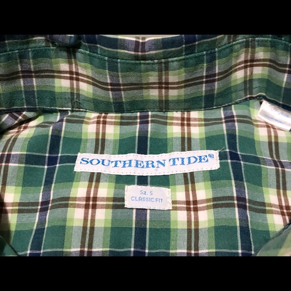 SOUTHERN TIDE SKIPJACK MEN’s L/S BUTTON UP.BRAND QUALITY. LIGHTWEIGHT&GREAT COND - Picture 5 of 6